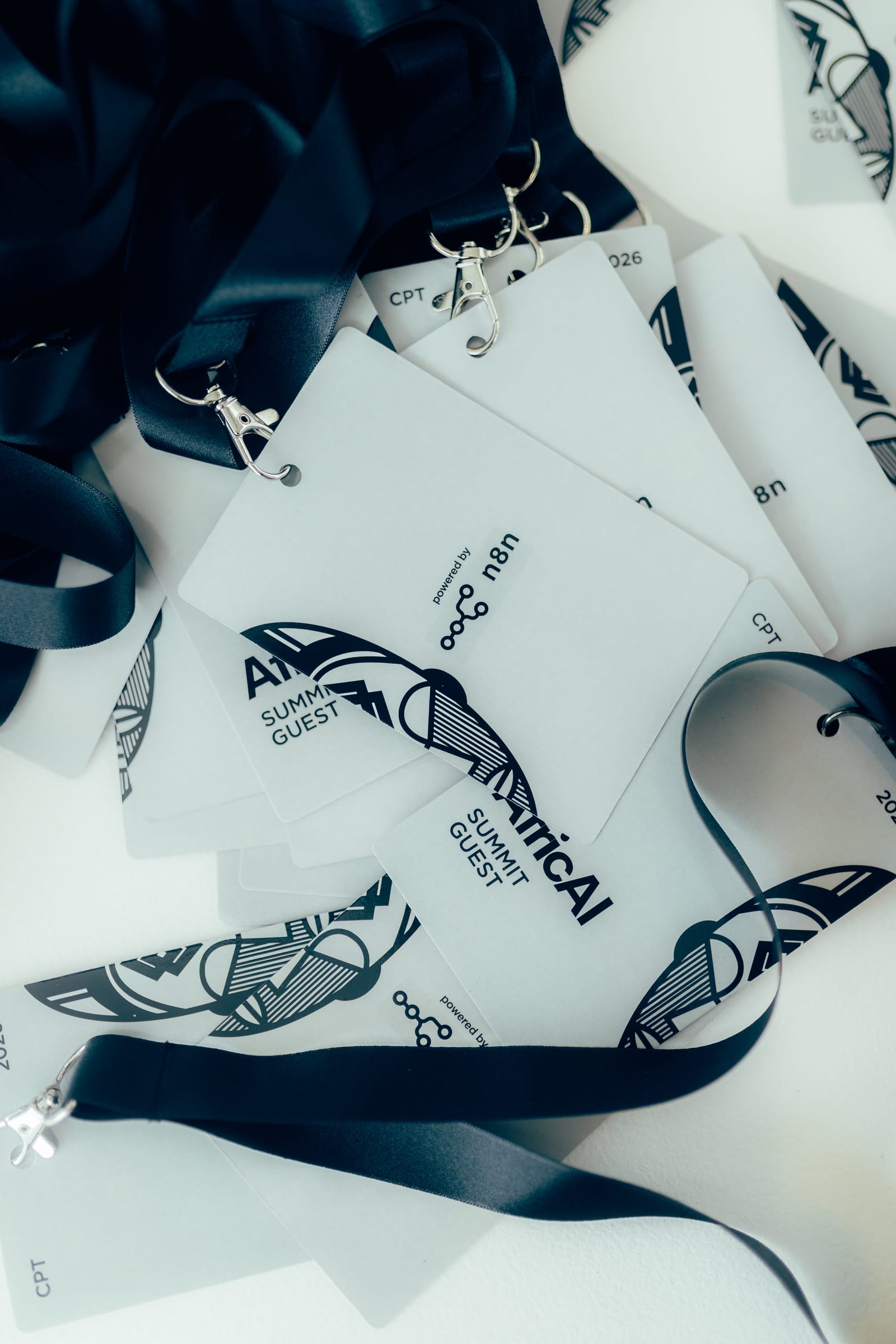 Branded lanyards from the previous edition