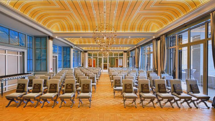 Ballroom at Hotel Porto Montenegro in Tivat
